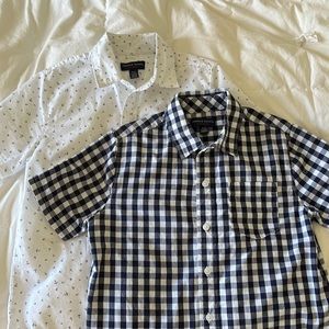 French Toast short sleeve button down